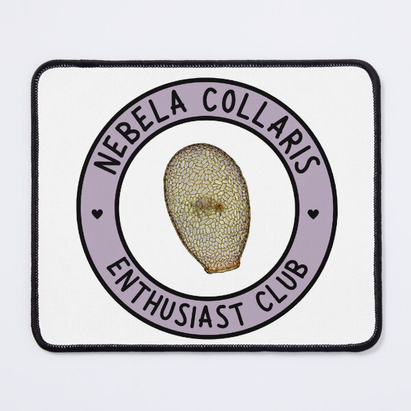 Item preview, Nebela collaris enthusiast club designed and sold by Spiced Whimsy.