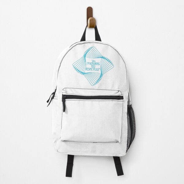 Item preview, Yes I’m Ignoring You Respectfully blue Quote Design designed and sold by SloganSauce.