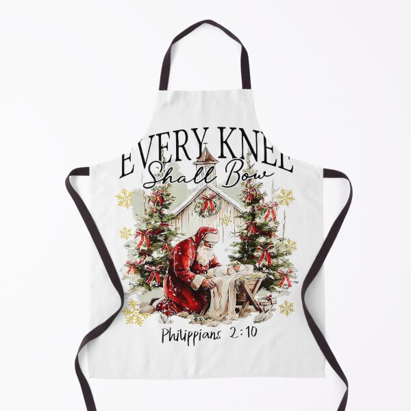 Item preview, Every Knee Shall Bow Christmas Scene With Peaceful Light designed and sold by torildorxop.