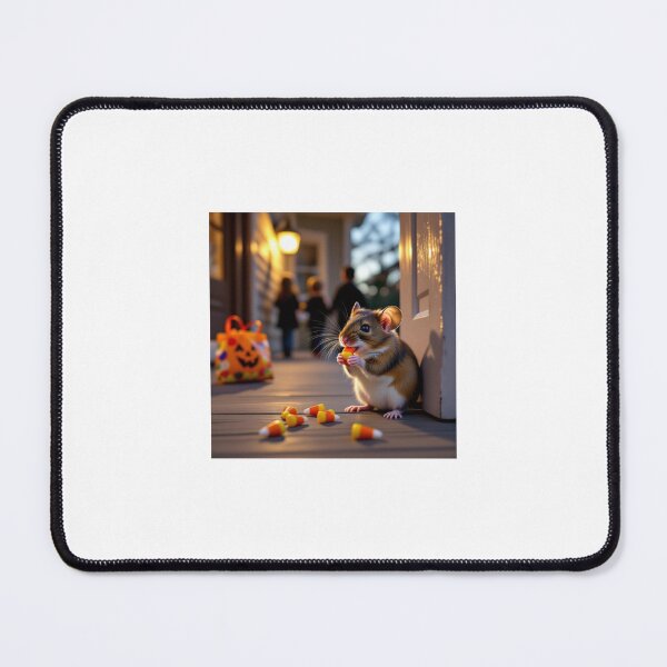 Item preview, Halloween Mouse – Cute Spooky House Mouse Illustration designed and sold by WhimsyByPaul.redbubble.com.