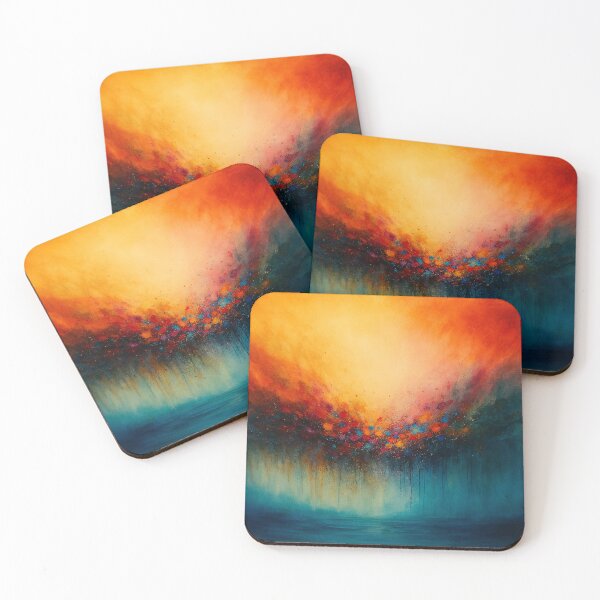 Item preview, Radiant Convergence Abstract Fire and Mist designed and sold by Joey Santiago.