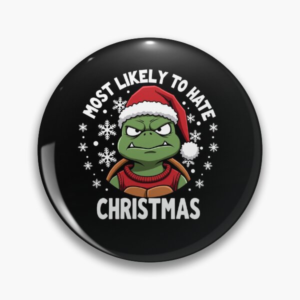 Item preview, Most Likely To Hate The Matching Christmas Turtle designed and sold by FrascatiStudio.