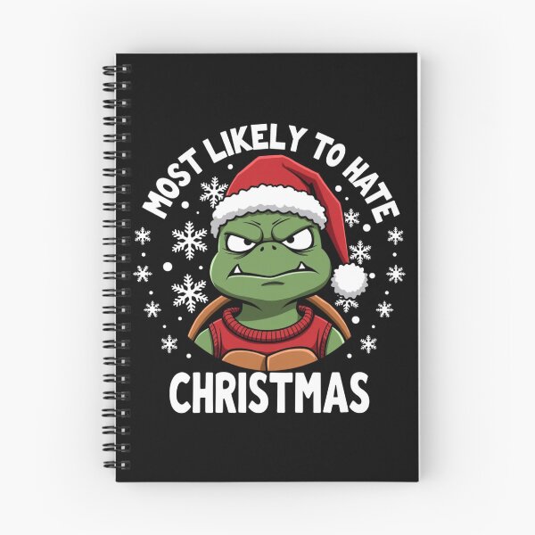 Item preview, Most Likely To Hate The Matching Christmas Turtle designed and sold by FrascatiStudio.