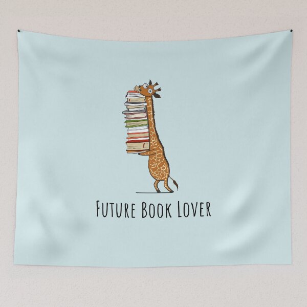 Item preview, Funny Giraffe Holding a Stack of Books - Future Book Lover - Book Lover Gift, Phones Cases And Other Gift designed and sold by MemWear.