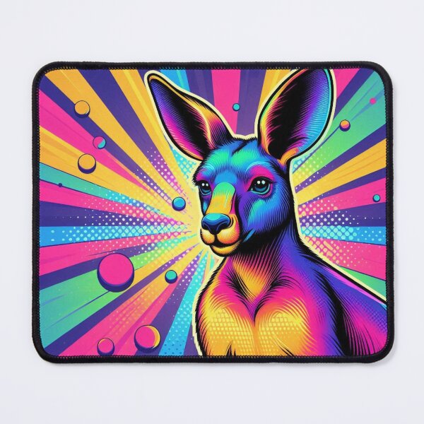 Item preview, Colorful cute kangaroo designed and sold by Dogandesighn.