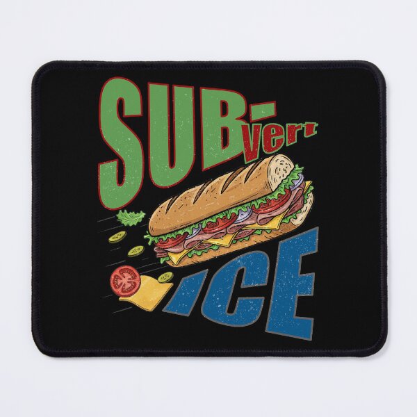 Item preview, SUB-vert ICE - Serving Up Fresh Satirical Protest designed and sold by 3MillsDesign.