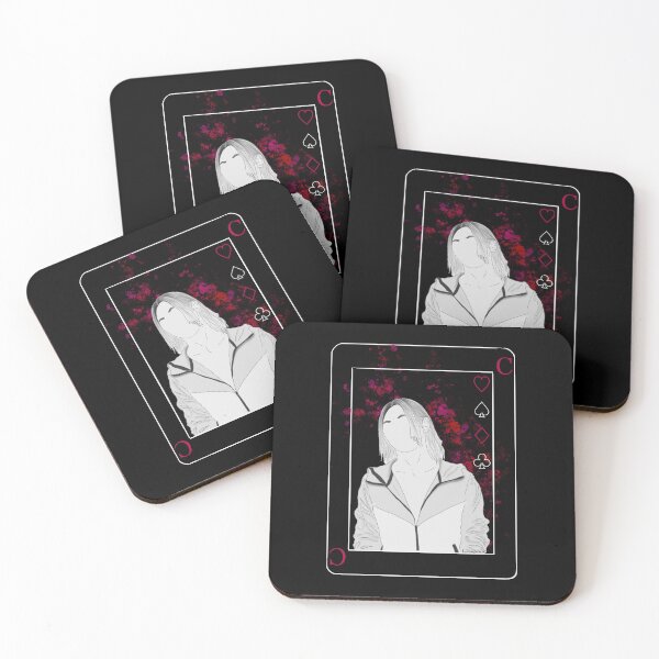 Item preview, Black and white Chishiya playing card Alice in Borderland designed and sold by Lemonshaaark.