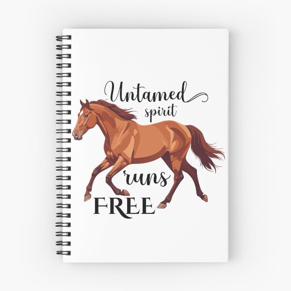 Item preview, Wild Horse Stallion & quote "untamed spirit runs free" designed and sold by Art-Horizon.