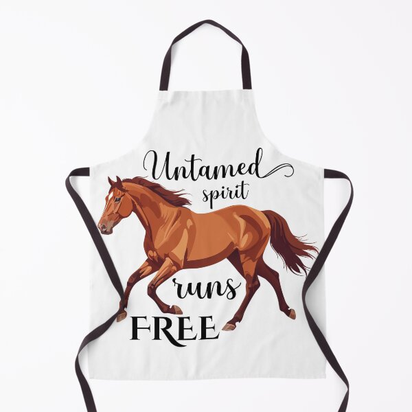Item preview, Wild Horse Stallion & quote "untamed spirit runs free" designed and sold by Art-Horizon.