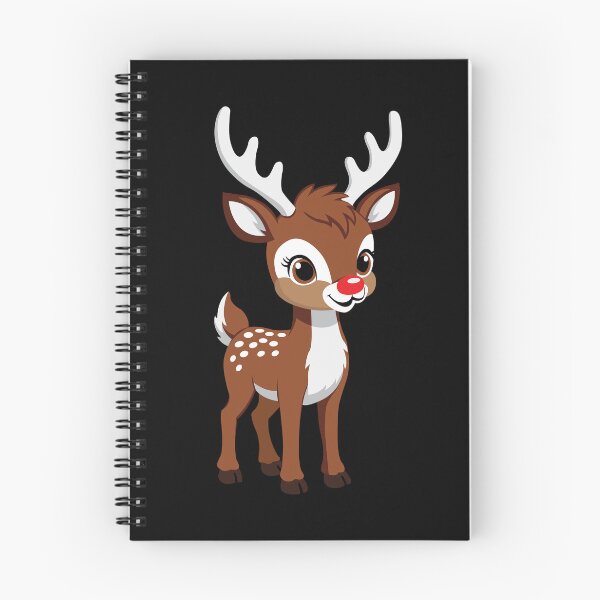 Item preview, Rudolph The Red Nose Reindeer - Illustration designed and sold by nikolaj1301.