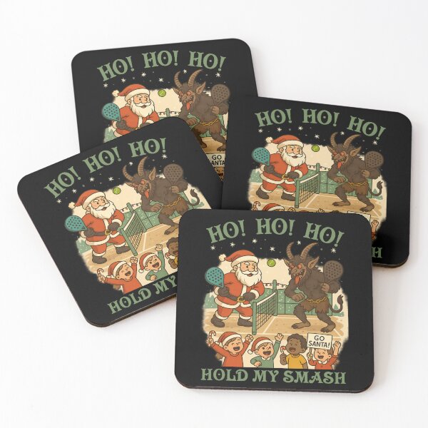Item preview, Santa vs Krampus Padel Showdown – Funny Christmas Sports  designed and sold by SidTastic .