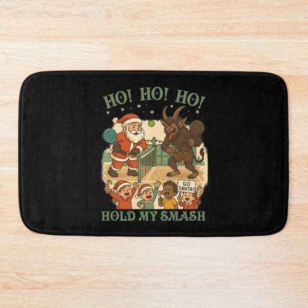 Item preview, Santa vs Krampus Padel Showdown – Funny Christmas Sports  designed and sold by SidTastic .