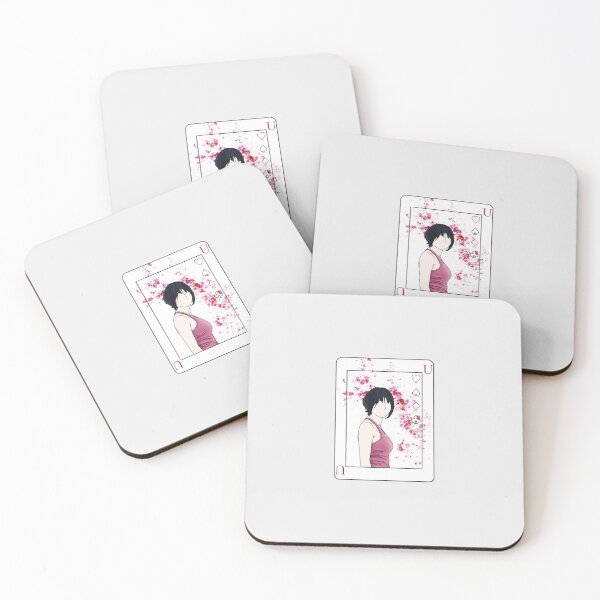 Item preview, Usagi faceless playing card Alice in Borderland line art designed and sold by Lemonshaaark.