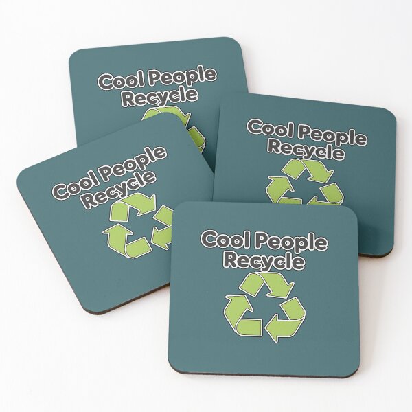 Item preview, Cool People Recycle designed and sold by Mora Atelier Designs.