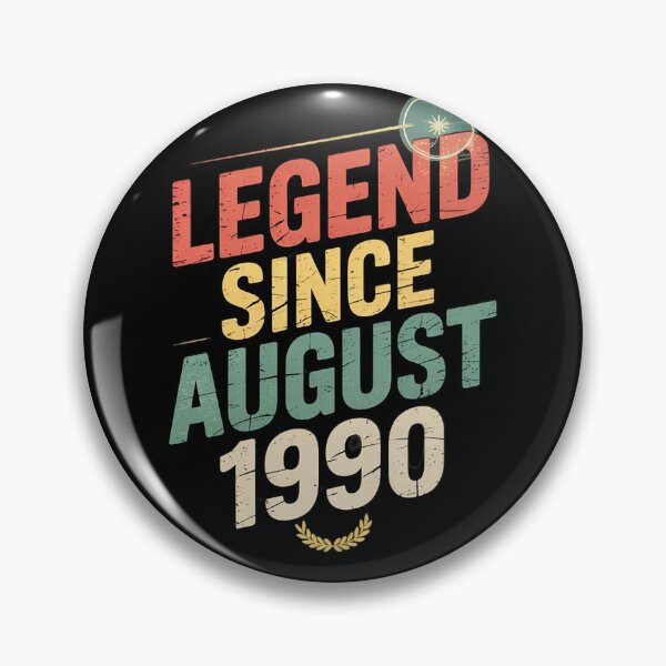 Item preview, Legend Since August 1990 35th Birthday 35 Year Old  designed and sold by KonstanKoraner.