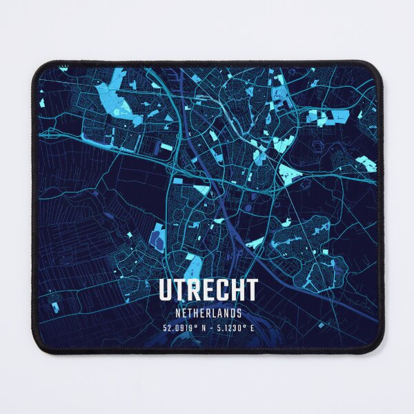 Item preview, Utrecht Midnight City Map designed and sold by HomeLivingCo.