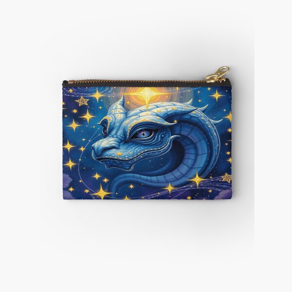 Item preview, Cosmic Dragon Spirit – Blue Flame & Celestial Power in a mystical dance of light & fantasy designed and sold by FotoworldEdel.