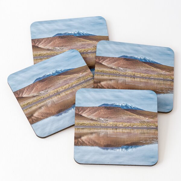 Item preview, Reflejo Majestuoso en Laguna Cerro Negro - Foto del Volcán Colorado, Jujuy designed and sold by Keltoi-art.