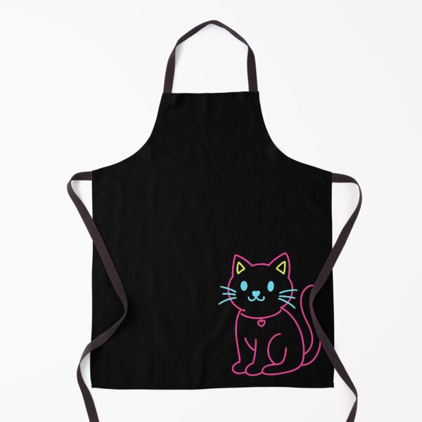 Item preview, Neon Cat Minimalist Line Art designed and sold by Kewessthetic.