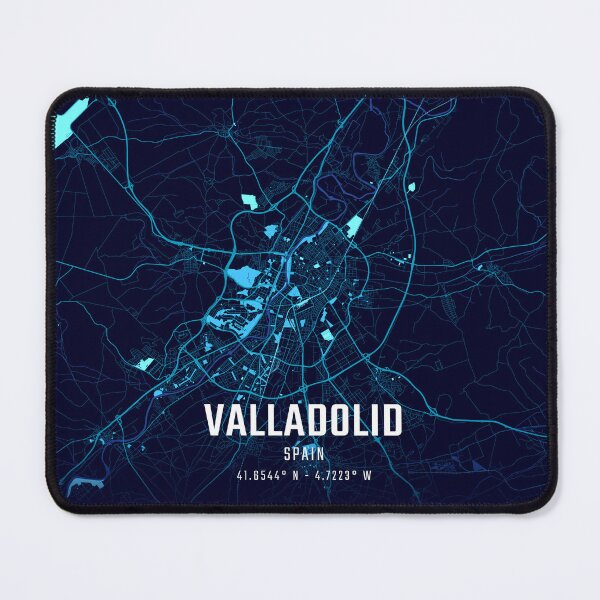 Item preview, Valladolid Midnight City Map designed and sold by HomeLivingCo.