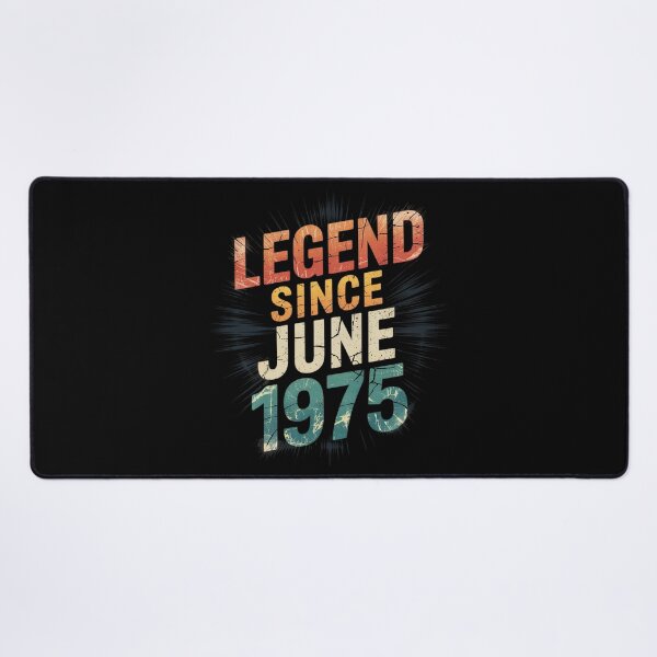 Item preview, Legend Since June 1975 50th Birthday 50 Year Old Men Women designed and sold by KonstanKoraner.
