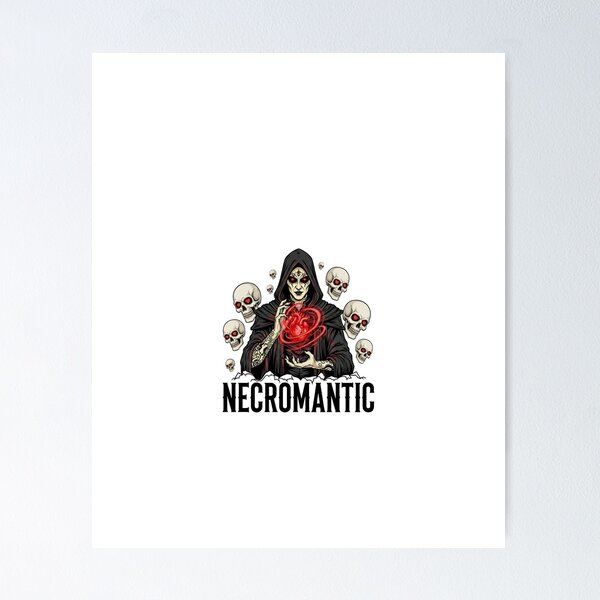 Item preview, Necromantic Necromancer of Love – Dark Valentine designed and sold by FelixnRobinus.