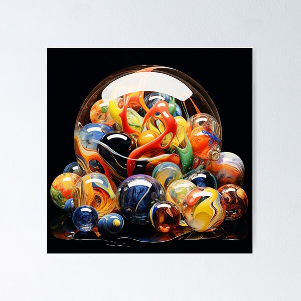 Item preview, Glass spheres: Transparency, Reflection, Art, Colour, Fragility designed and sold by G-M-Designs.