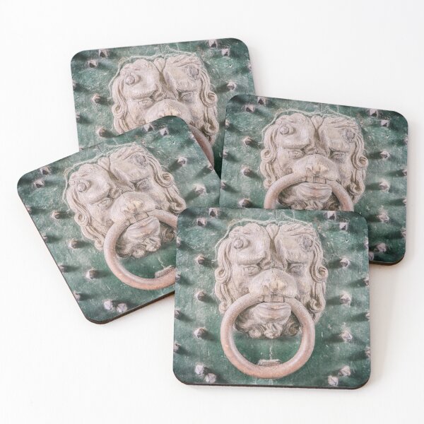 Item preview, Lion Door Knocker Viterbo Italy designed and sold by PhotoArt by Joan Carroll.