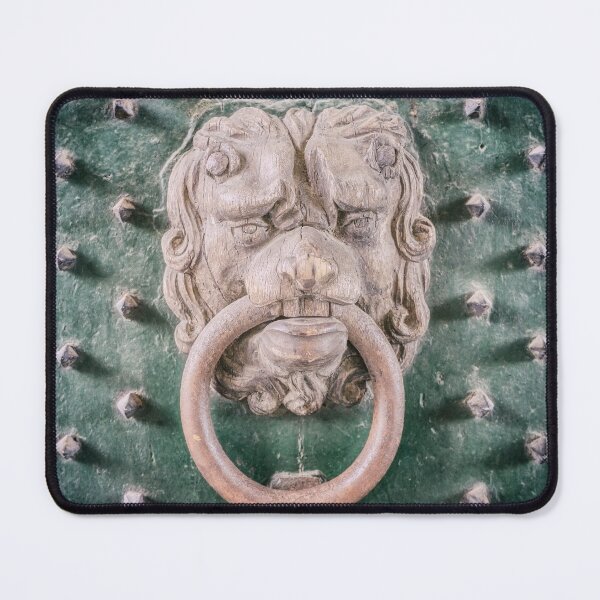 Item preview, Lion Door Knocker Viterbo Italy designed and sold by PhotoArt by Joan Carroll.