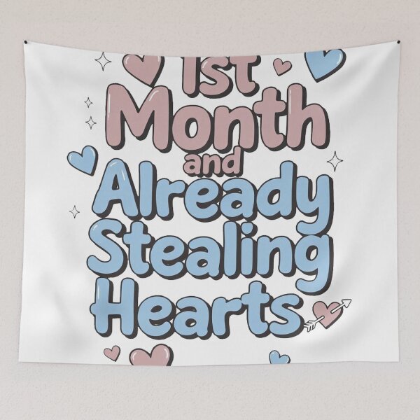 Item preview, Already stealing hearts 1 month designed and sold by laysonjld01.