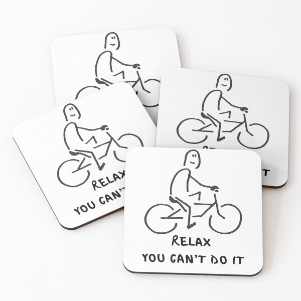 Item preview, Relax You Can't Do It Funny Quote designed and sold by samet-bas.