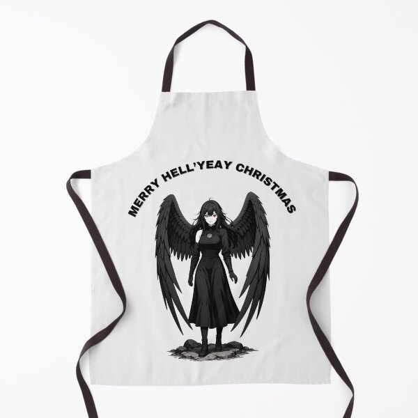 Item preview, Merry Hell Yeah Christmas – Gothic Anime Dark Angel designed and sold by KamiVerse.