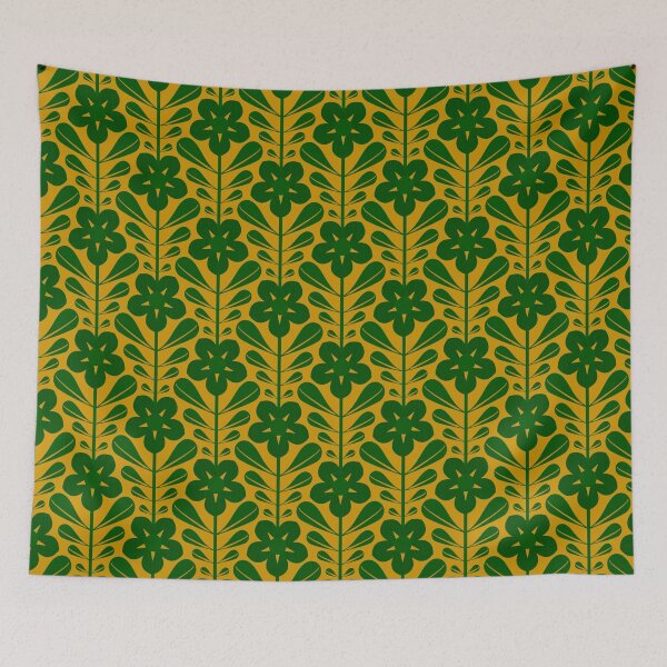 Item preview, Green Flowers designed and sold by SaichaDesign.