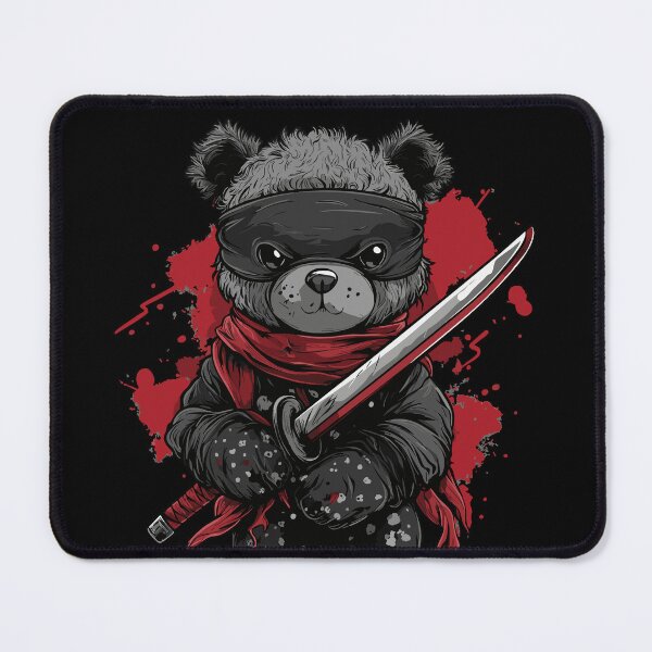 Item preview, Ninja Bear – Dark Cute Illustration designed and sold by drizzd.