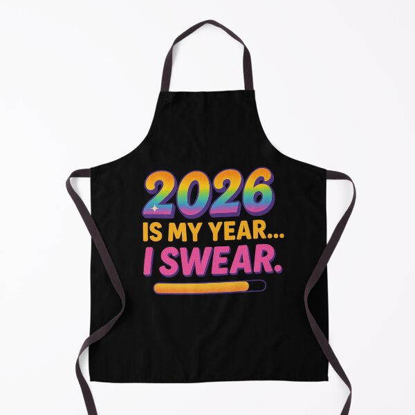 Item preview, 2026 Is My Year I Swear – Funny Sarcastic New Year Goals designed and sold by Sun Sand & Sea Art.