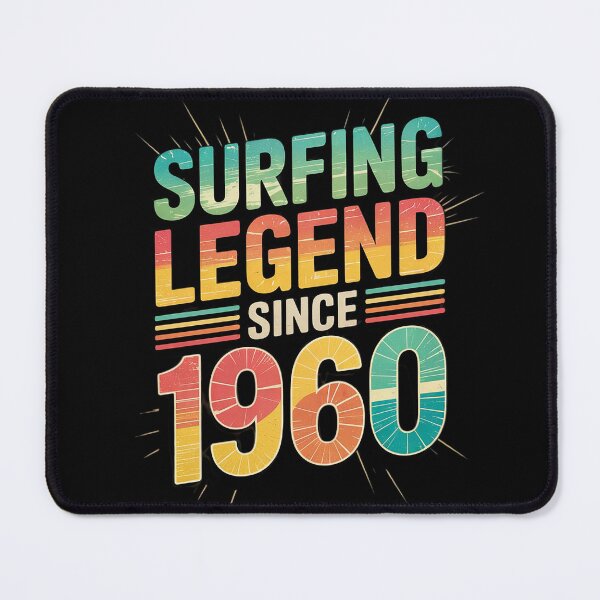 Item preview, Surfing Legend 1960 65 Years Water Surf 65th Birthday Surfer designed and sold by KonstanKoraner.