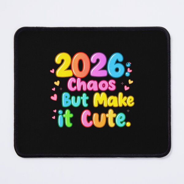 Item preview, 2026 Chaos But Cute Design – Funny Aesthetic Year Graphic designed and sold by Sun Sand & Sea Art.