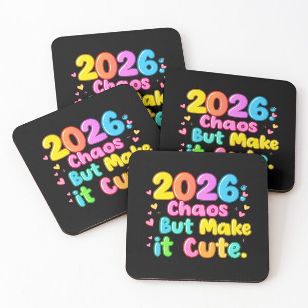 Item preview, 2026 Chaos But Cute Design – Funny Aesthetic Year Graphic designed and sold by Sun Sand & Sea Art.