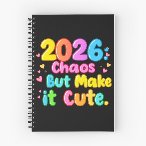 Item preview, 2026 Chaos But Cute Design – Funny Aesthetic Year Graphic designed and sold by Sun Sand & Sea Art.