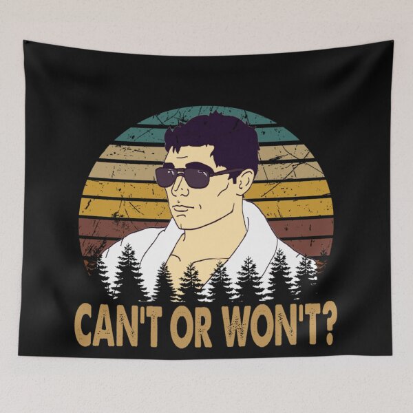 Item preview, Can't Or Won't Archer Sitcom  designed and sold by rishiroberson3.