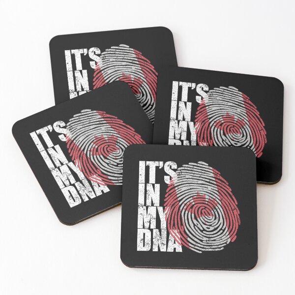Item preview, Its in my DNA Canada flag fingerprint designed and sold by Petgifts ★★★★★.