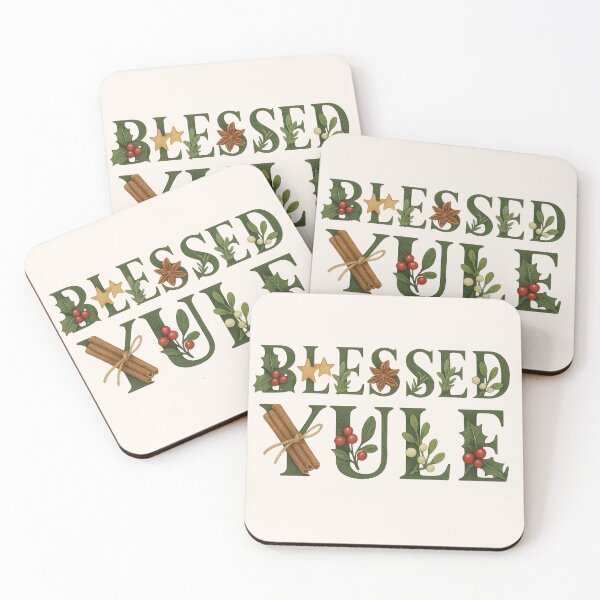 Item preview, Blessed Yule designed and sold by Miagolio.