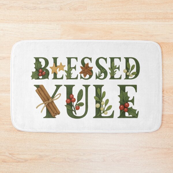 Item preview, Blessed Yule designed and sold by Miagolio.
