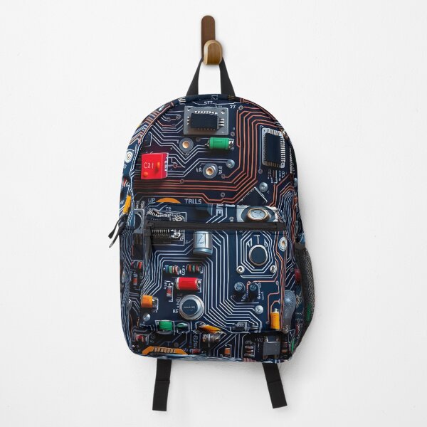 Item preview, vintage circuit board pattern  designed and sold by veryarticulated.