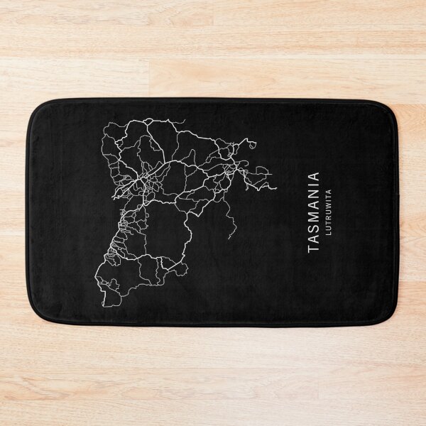 Item preview, Tasmania Road Map designed and sold by clarkstpress.