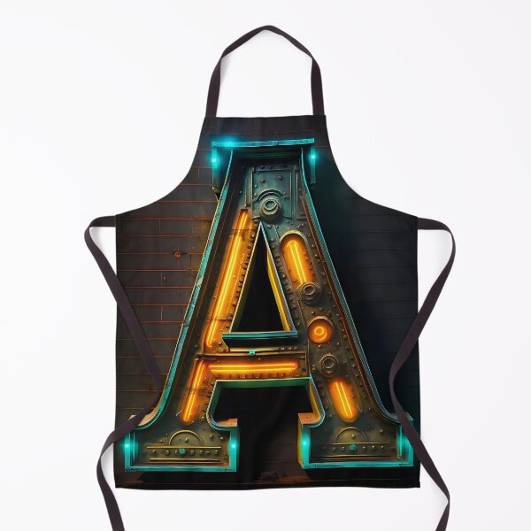 Item preview, A LETTER A IN IRON AND NEON designed and sold by infinitearte.