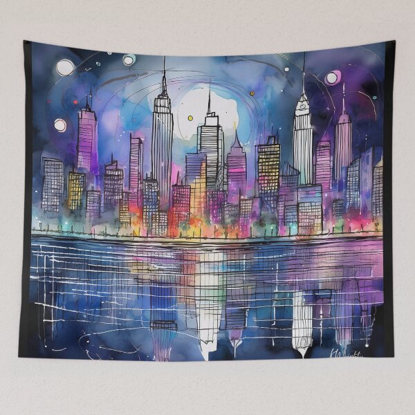 Item preview, Midnight Mirage designed and sold by WrightDesignsUS.