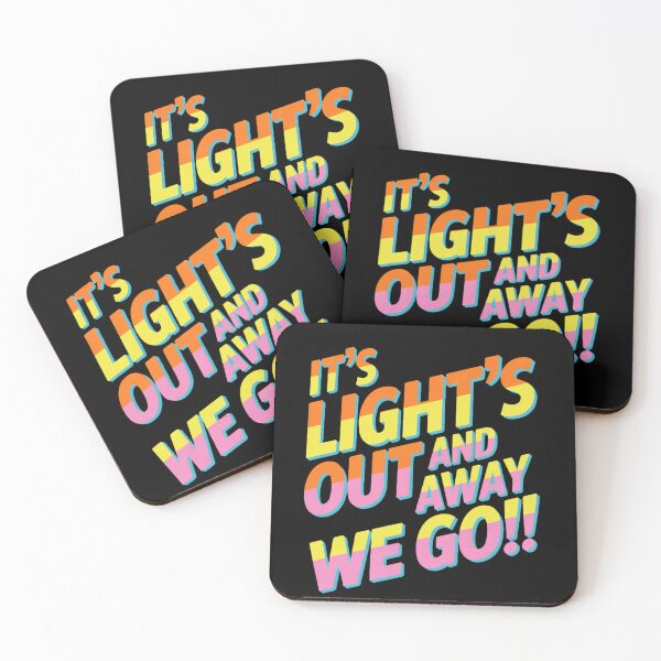Item preview, It's Light's Out And Away We Go designed and sold by ZooStateofMind.