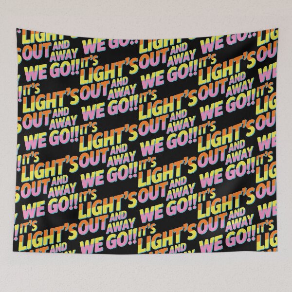 Item preview, It's Light's Out And Away We Go designed and sold by ZooStateofMind.