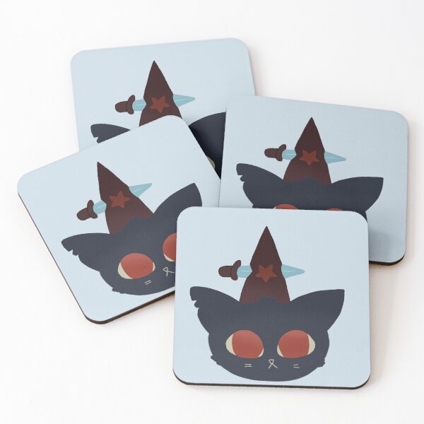 Item preview, mae borowski night in the woods with witch hat and sword cute drawing  designed and sold by leah - phrogfaery<3.